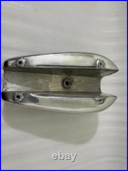 TRIUMPH T140 POLISH ALUMINIUM OIF PETROL TANK WITHOUT BADGES HOLES Fit For