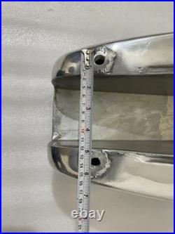 TRIUMPH T140 POLISH ALUMINIUM OIF PETROL TANK WITHOUT BADGES HOLES Fit For