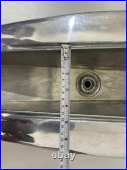 TRIUMPH T140 POLISH ALUMINIUM OIF PETROL TANK WITHOUT BADGES HOLES Fit For