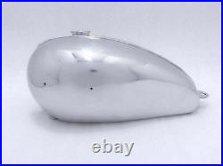 Triumph T120 Aluminum Alloy Polished Gas Petrol Fuel Tank With Cap