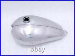 Triumph T120 Aluminum Alloy Polished Gas Petrol Fuel Tank With Cap