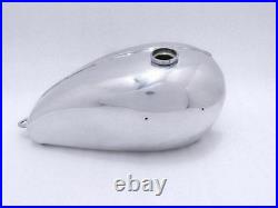 Triumph T120 Aluminum Alloy Polished Gas Petrol Fuel Tank with Cap