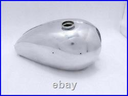 Triumph T120 Aluminum Alloy Polished Gas Petrol Fuel Tank with Cap