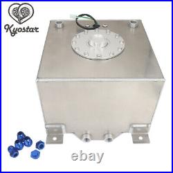 Universal 20L 5Gallon Aluminum Lightweight Fuel Cell Tank with Sensor Cap & Foam