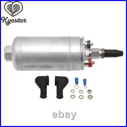 Universal 3L Black Dual Billet Fuel Surge Tank + 2 Pcs External 044 Fuel Pumps