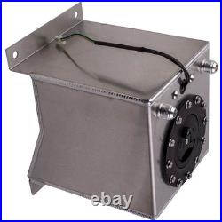 Universal Aluminum 2.5 Gallon Fuel Cell/tank 10 Litres 10AN male fitting