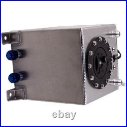 Universal Aluminum 2.5 Gallon Fuel Cell/tank 10 Litres 10AN male fitting