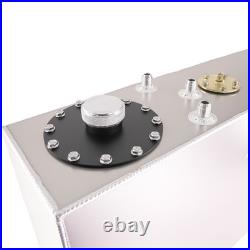 Universal Aluminum Racing Drift Fuel Cell Tank 70L with fuel level sensor