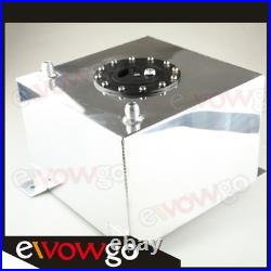 Universal Mirror Polished Lightweight Aluminum 20L / 5 Gallon Fuel Cell Tank
