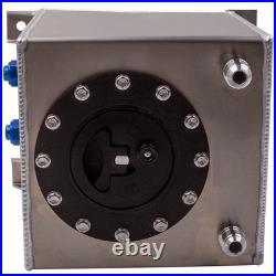 Universal Polished Lightweight Aluminum 10L / 2.5 Gallon Fuel Cell Tank