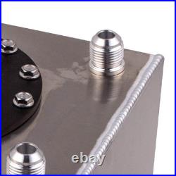 Universal Polished Lightweight Aluminum 10L / 2.5 Gallon Fuel Cell Tank