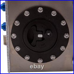 Universal Polished Lightweight Aluminum 10L / 2.5 Gallon Fuel Cell Tank