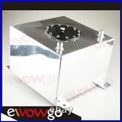 Universal Polished Lightweight Aluminum 20L / 5 Gallon Fuel Cell Tank