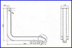 Universal Truck Fuel Tank Aluminium 125 Litre