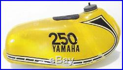 Used Yamaha'1974-'75 YZ250 A/B Aluminum Fuel GAS TANK Ahrma Vintage Motocross