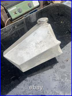 Vintage Motorcycle Alloy Aluminium Petrol Tank With Monza Flip Cap Race Custom