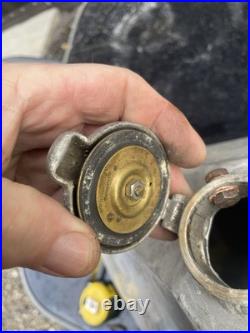 Vintage Motorcycle Alloy Aluminium Petrol Tank With Monza Flip Cap Race Custom