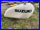 Vintage Suzuki Alloy Aluminium Fuel Tank Classic MX Enduro Motocross Twinshock