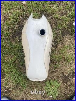 Vintage Suzuki Alloy Aluminium Fuel Tank Classic MX Enduro Motocross Twinshock