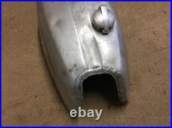 Vintage Triumph Norton BSA Racer Manx Triton Inter Alloy Fuel Tank