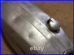 Vintage Triumph Norton BSA Racer Manx Triton Inter Alloy Fuel Tank