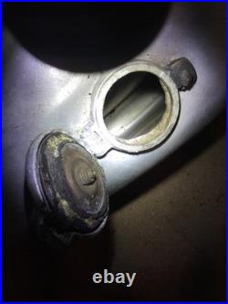 Vintage Triumph Norton BSA Racer Manx Triton Inter Alloy Fuel Tank