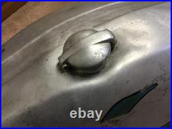 Vintage Triumph Norton BSA Racer Manx Triton Inter Alloy Fuel Tank