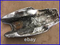 Vintage Triumph Norton BSA Racer Manx Triton Inter Alloy Fuel Tank