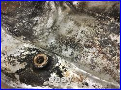 Vintage Triumph Norton BSA Racer Manx Triton Inter Alloy Fuel Tank