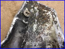 Vintage Triumph Norton BSA Racer Manx Triton Inter Alloy Fuel Tank