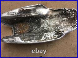 Vintage Triumph Norton BSA Racer Manx Triton Inter Alloy Fuel Tank