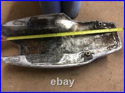 Vintage Triumph Norton BSA Racer Manx Triton Inter Alloy Fuel Tank