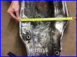 Vintage Triumph Norton BSA Racer Manx Triton Inter Alloy Fuel Tank