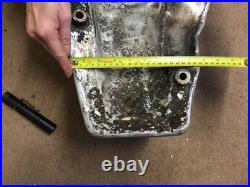 Vintage Triumph Norton BSA Racer Manx Triton Inter Alloy Fuel Tank