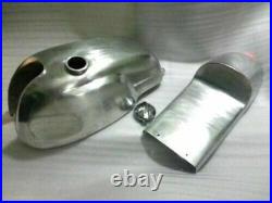 YAMAHA SR500 CAFE RACER MANX Style Aluminium Fuel Petrol Tank & Seat Hood