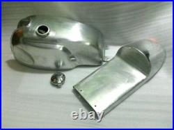 YAMAHA SR500 CAFE RACER MANX Style Aluminium Fuel Petrol Tank & Seat Hood