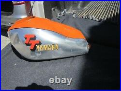 YAMAHA TT 500 Aluminum OEM Fuel Tank Gas Tank TT500 dented original