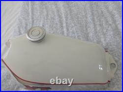 YAMAHA XT Polished Alloy Petrol Tank