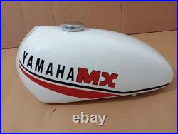Yamaha 1974 GT80 1973 GT1 GT MX White Painted Aluminum Petrol Fuel Tank Fit