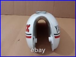 Yamaha 1974 GT80 1973 GT1 GT MX White Painted Aluminum Petrol Fuel Tank Fit
