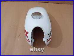 Yamaha 1974 GT80 1973 GT1 GT MX White Painted Aluminum Petrol Fuel Tank Fit