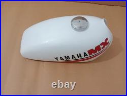 Yamaha 1974 GT80 1973 GT1 GT MX White Painted Aluminum Petrol Fuel Tank Fit Yamaha 1974 GT80 1973 GT1 GT MX White Painted Aluminum Petrol Fuel Tank Fit