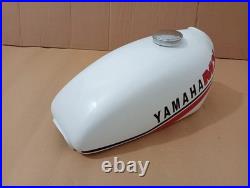Yamaha 1974 GT80 1973 GT1 GT MX White Painted Aluminum Petrol Fuel Tank Fit Yamaha 1974 GT80 1973 GT1 GT MX White Painted Aluminum Petrol Fuel Tank Fit
