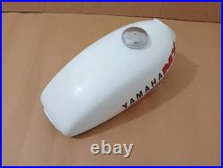 Yamaha 1974 GT80 1973 GT1 GT MX White Painted Aluminum Petrol Fuel Tank Fit Yamaha 1974 GT80 1973 GT1 GT MX White Painted Aluminum Petrol Fuel Tank Fit
