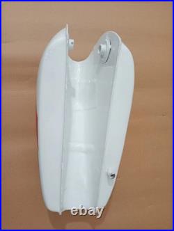Yamaha 1974 GT80 1973 GT1 GT MX White Painted Aluminum Petrol Fuel Tank Fit Yamaha 1974 GT80 1973 GT1 GT MX White Painted Aluminum Petrol Fuel Tank Fit
