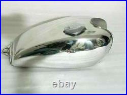 Yamaha SR 500 Aluminium Alloy Polished Petrol Gas Fuel Tank with Cap Fit For