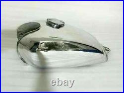 Yamaha SR 500 Aluminium Alloy Polished Petrol Gas Fuel Tank with Cap Fit For