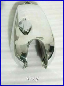 Yamaha SR 500 Aluminium Alloy Polished Petrol Gas Fuel Tank with Cap Fit For