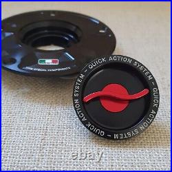 Yamaha TWM quick action fuel cap red center all variants MT YZF FZ XJ XSR