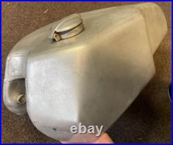 Yamaha TZ Aluminium Racing Fuel Tank with Monza Cap 22.5 litre Classic racer
